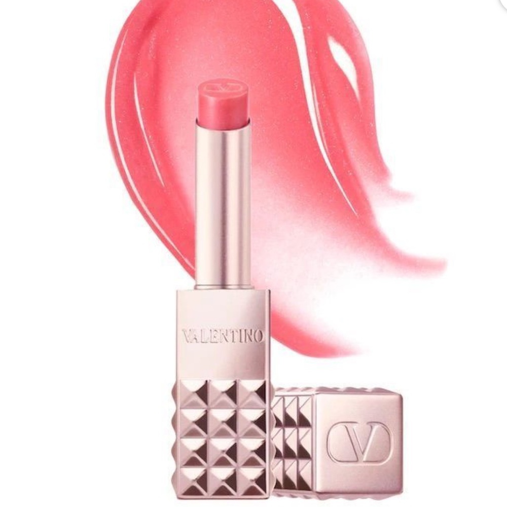 Valentino Spike Valentino Hydrating Disco Lip Balm (Rose in the woods)
